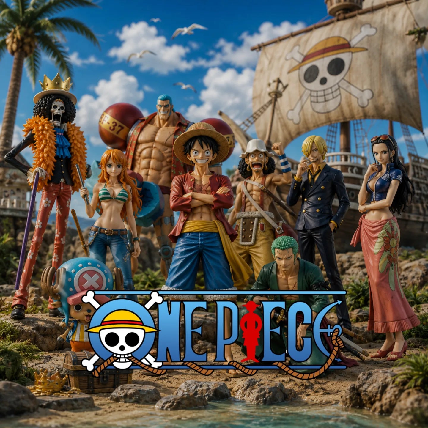Figurine One Piece - Otaku Figurine Manga - compressée Image