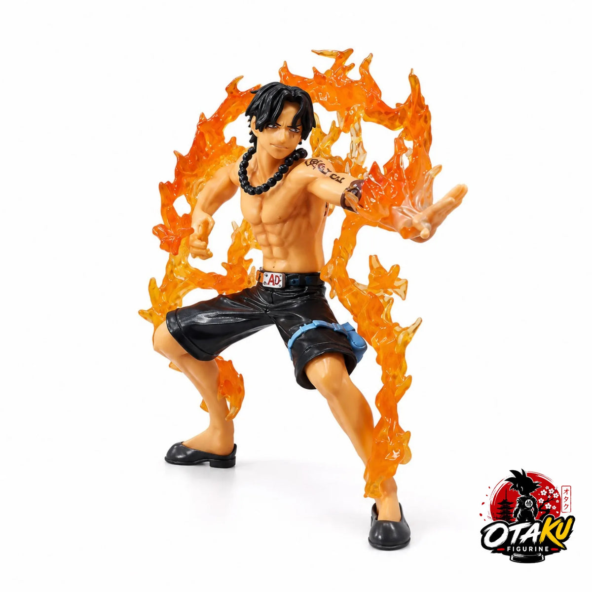 Figurine One Piece™Ace Revêtement de Flammes