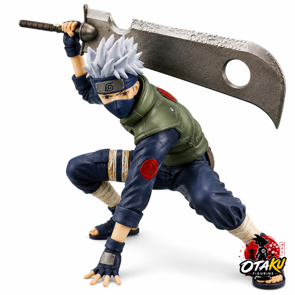 Figurine Naruto Shippuden – Kakashi Hatake Épée Kubikiribōchō Collector 12x25 cm