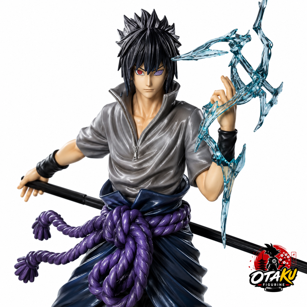 Figurine Naruto Shippuden – Sasuke Uchiwa Rinnegan & Chidori Collector 23cm