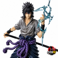Figurine Naruto Shippuden – Sasuke Uchiwa Rinnegan & Chidori Collector 23cm
