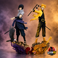 Figurine Naruto Mode Ermite des Six Chemins & Sasuke Rinnegan