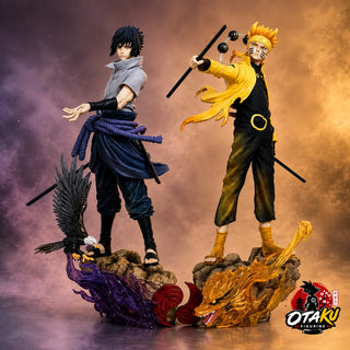 Figurine Naruto Mode Ermite des Six Chemins & Sasuke Rinnegan