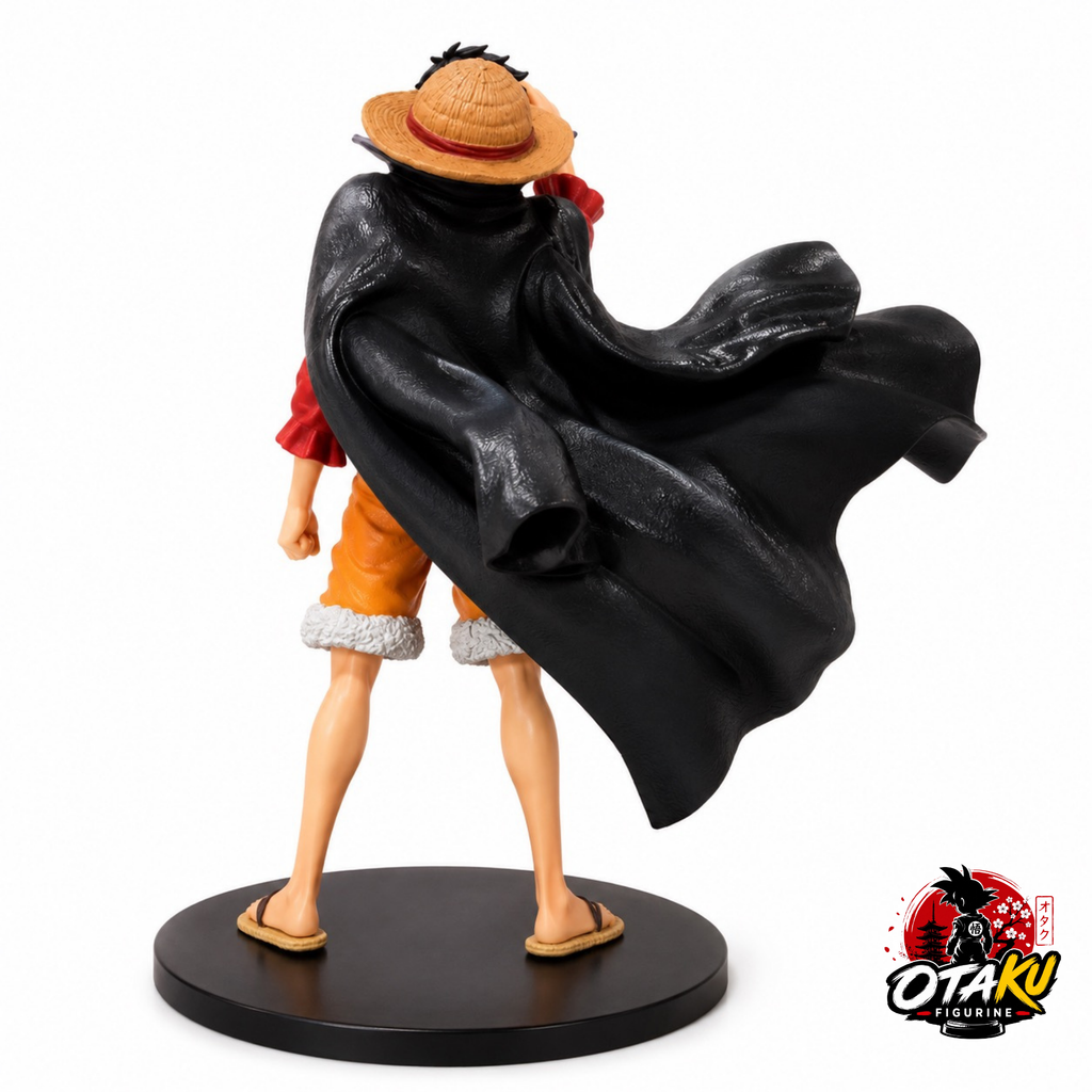 Figurine One Piece Luffy - 17 cm Cape de l'Empereur & Haki