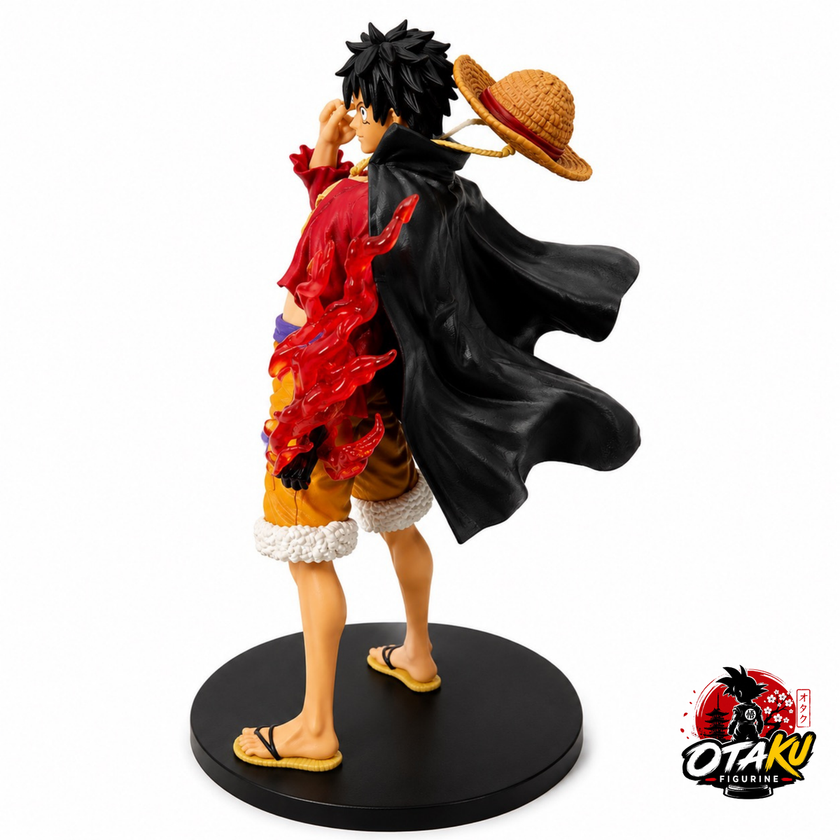 Figurine One Piece Luffy - 17 cm Cape de l'Empereur & Haki