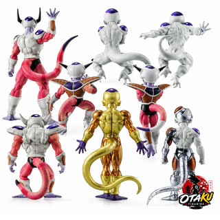 Figurines Dragon Ball Z Freezer – Ensemble Complet des Transformations Collector