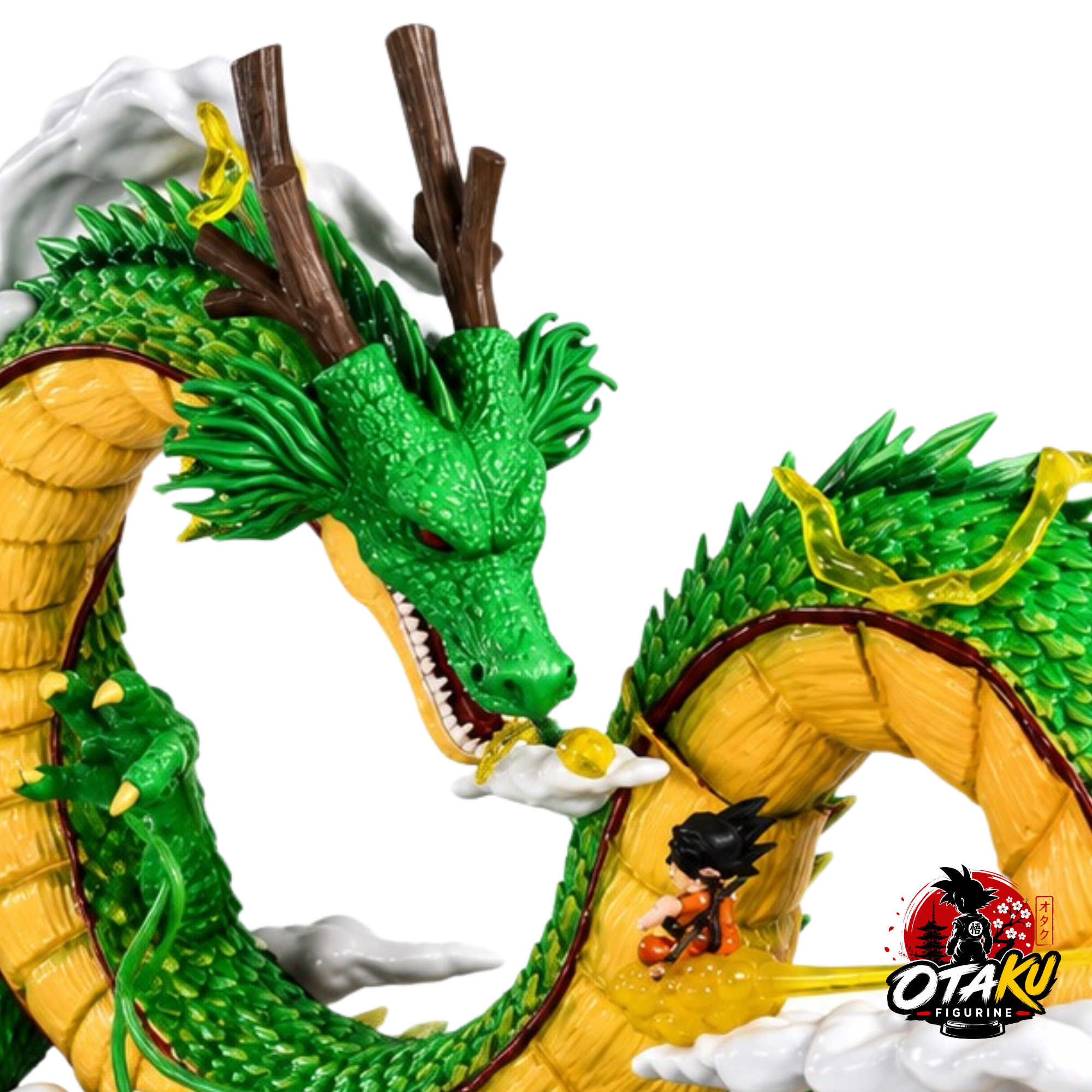 Figurine Dragon Ball Shenron & Son Goku – Statue Premium