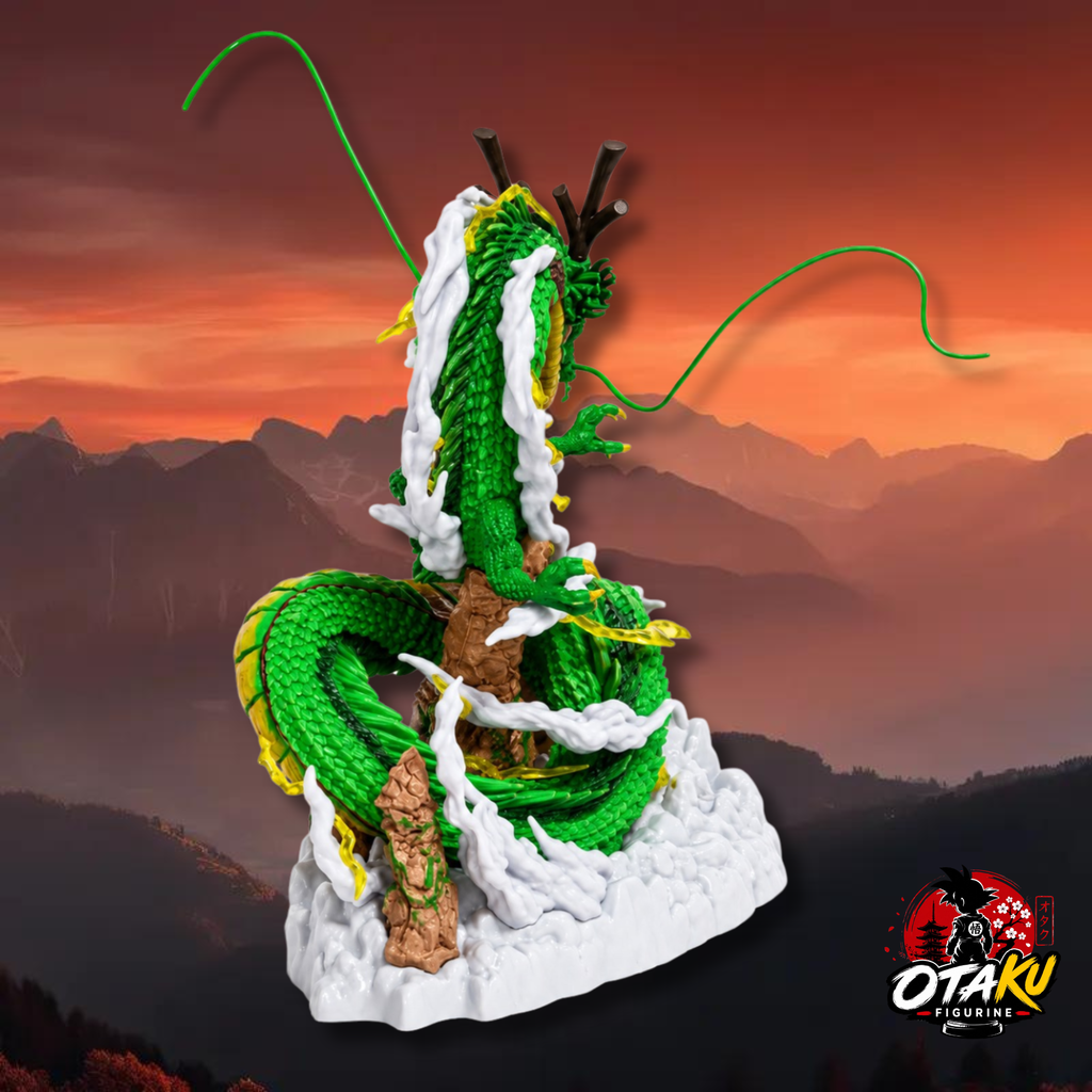 Figurine Dragon Ball Shenron & Son Goku – Statue Premium