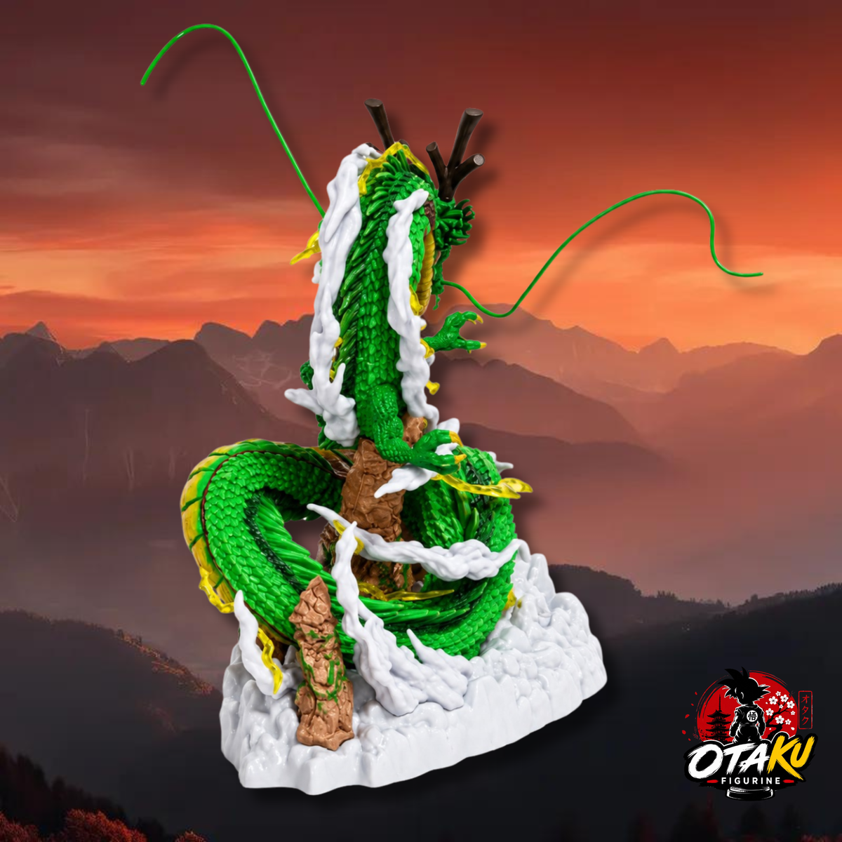 Figurine Dragon Ball Shenron & Son Goku – Statue Premium