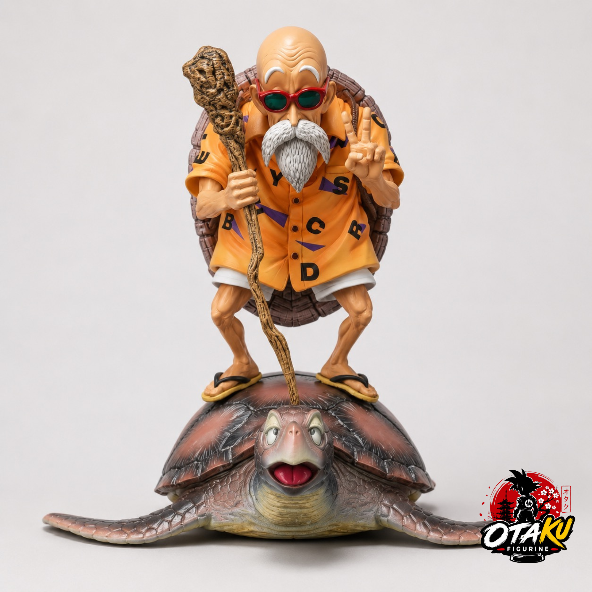 Figurine Dragon Ball Maître Roshi (Kame Sennin) – Statue Collector 26 cm