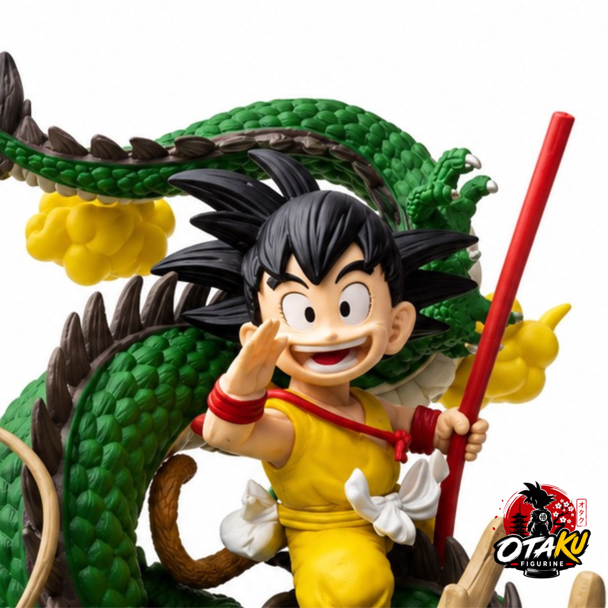 Figurine Dragon Ball Son Goku Enfant & Shenron – Statue Collector