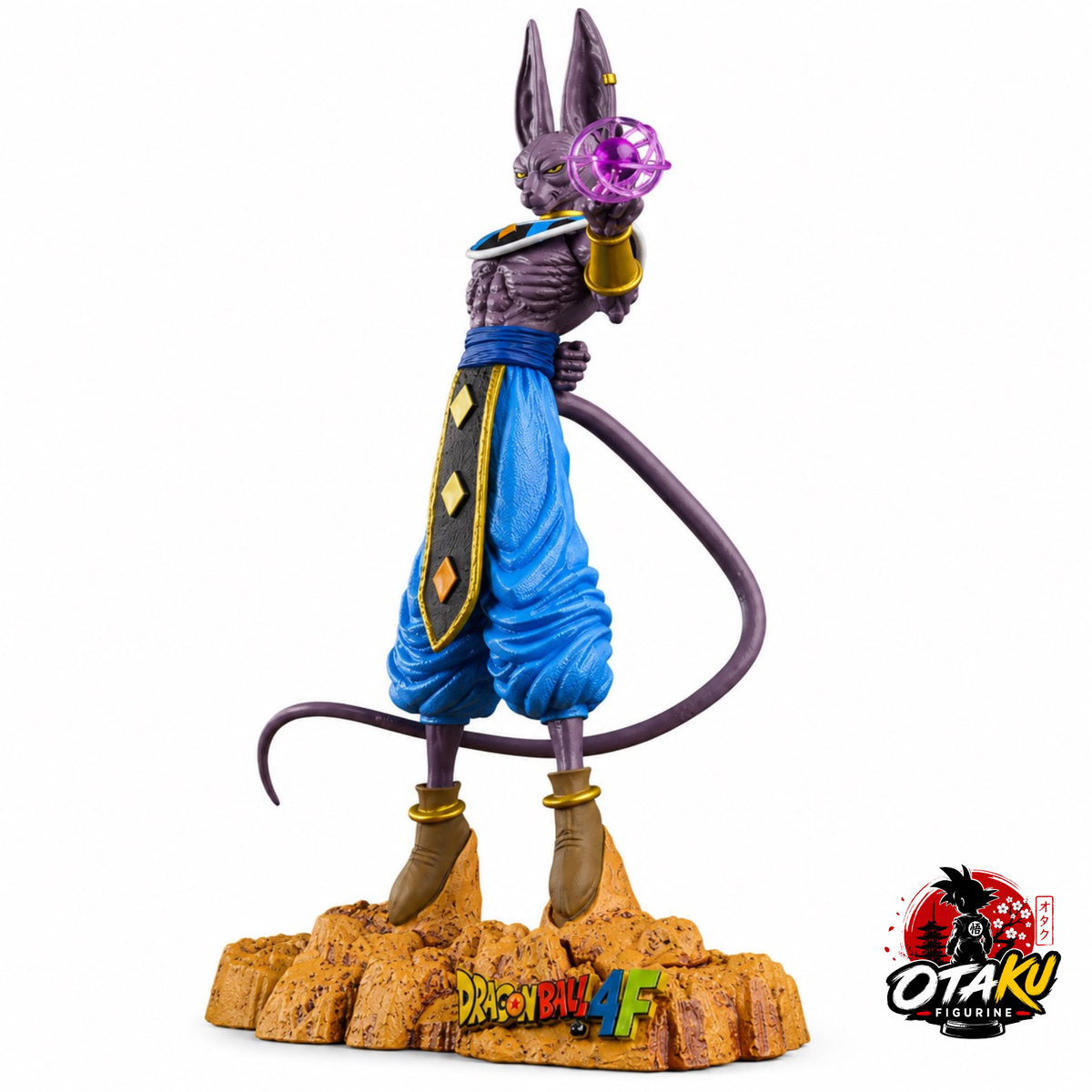Figurine  Dragon Ball Super Beerus Dieu de la Destruction – Statue Collector de 30 cm