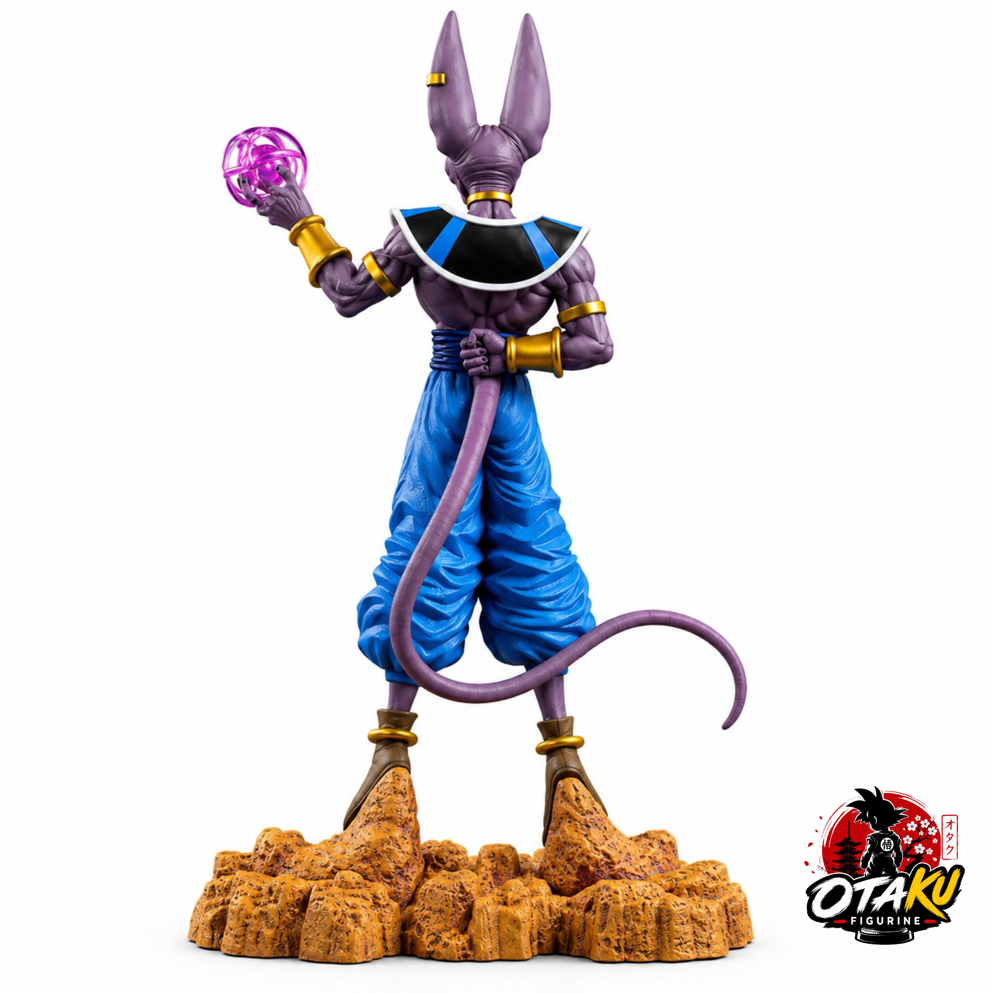 Figurine  Dragon Ball Super Beerus Dieu de la Destruction – Statue Collector de 30 cm
