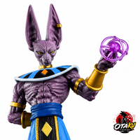 Figurine  Dragon Ball Super Beerus Dieu de la Destruction – Statue Collector de 30 cm