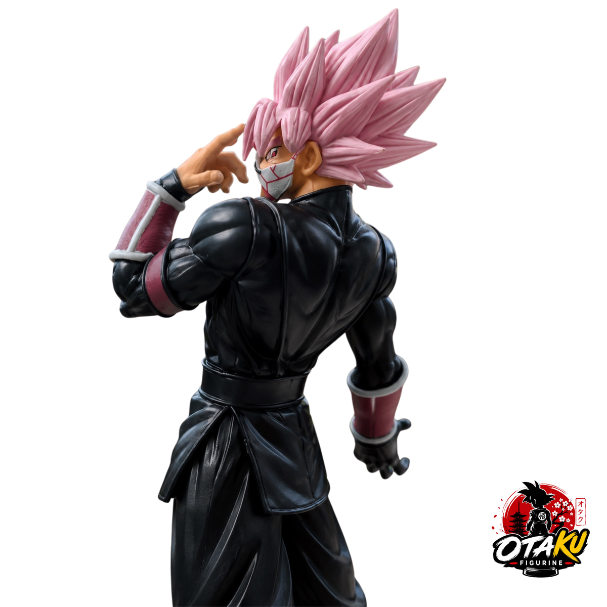 Figurine Dragon Ball Super Black Goku Rose – Statue Collector 25 cm