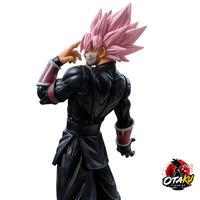 Figurine Dragon Ball Super Black Goku Rose – Statue Collector 25 cm