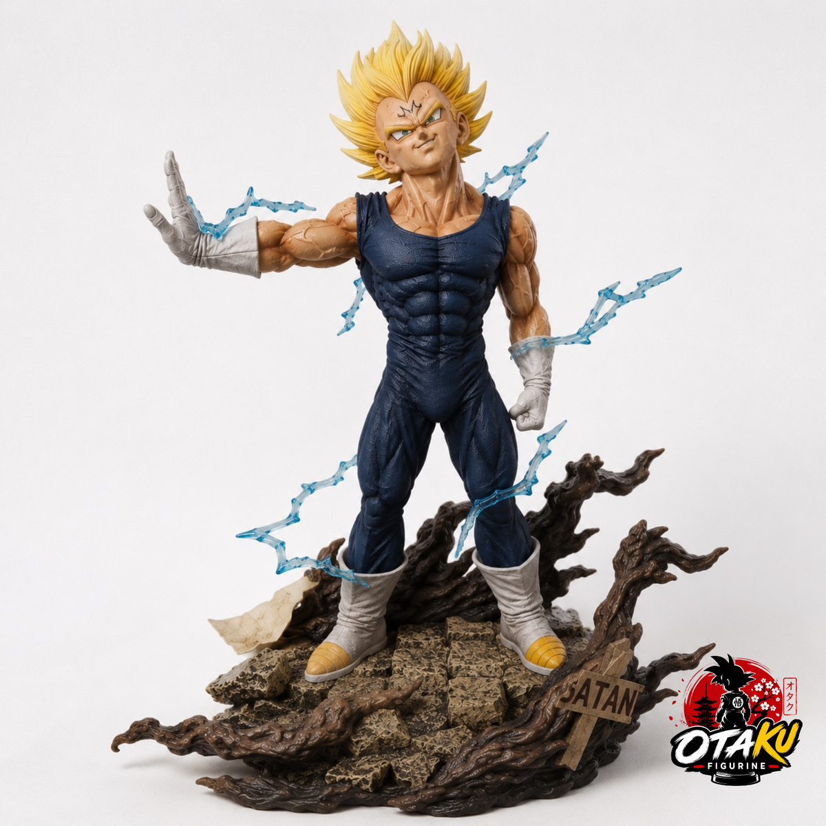 Figurine Dragon Ball Z Majin Vegeta – Statue Collector Interchangeable 32 cm