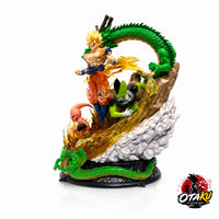 Figurine Son Goku Super Saiyan & Shenron Battle Legends - Dragon Ball Z™