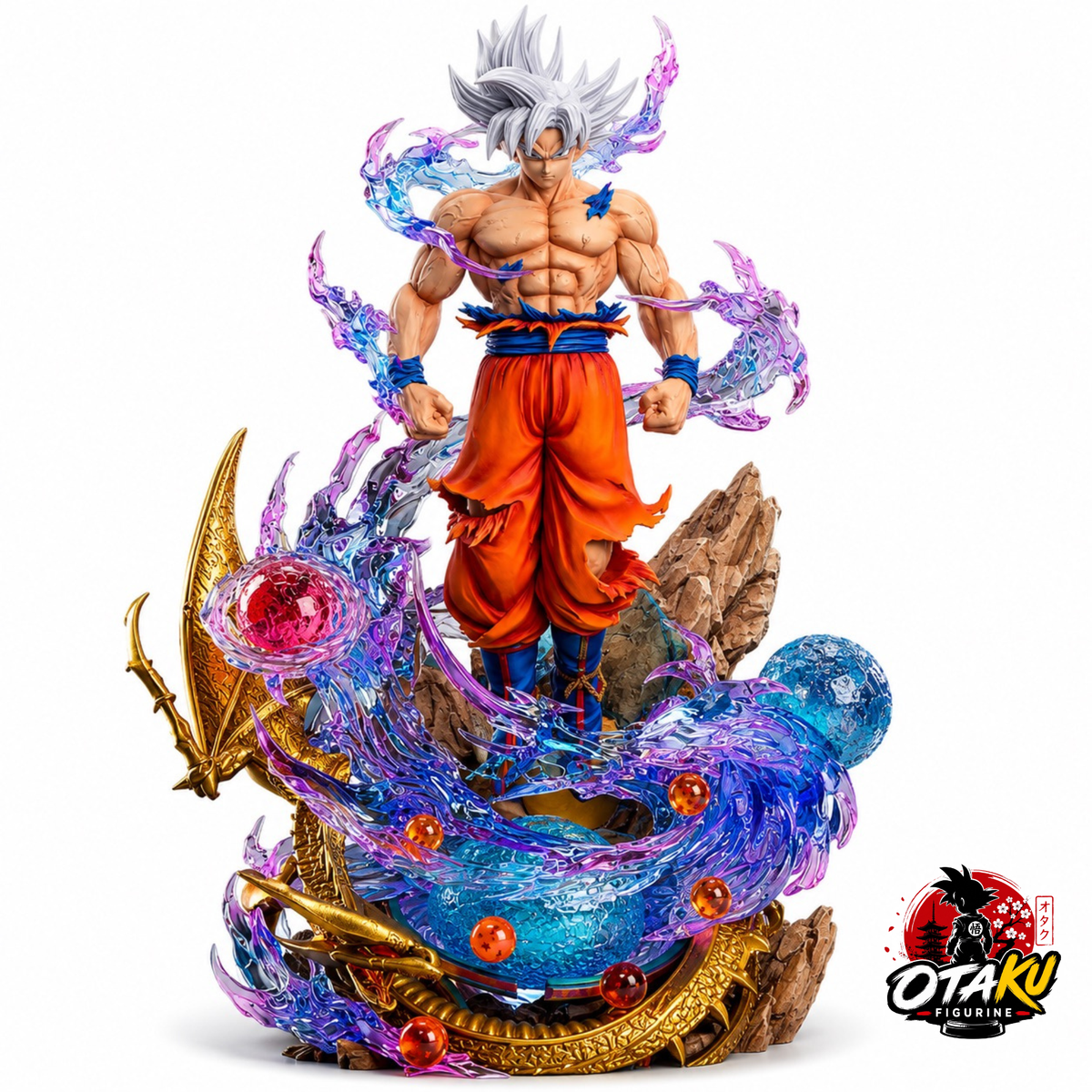 Figurine Dragon Ball Z Son Goku Ultra Instinct – Statue Premium