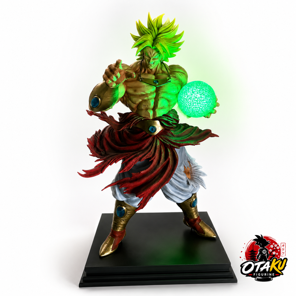 Figurine Dragon Ball Z – Broly Super Saiyan Légendaire Lumineuse 50 cm