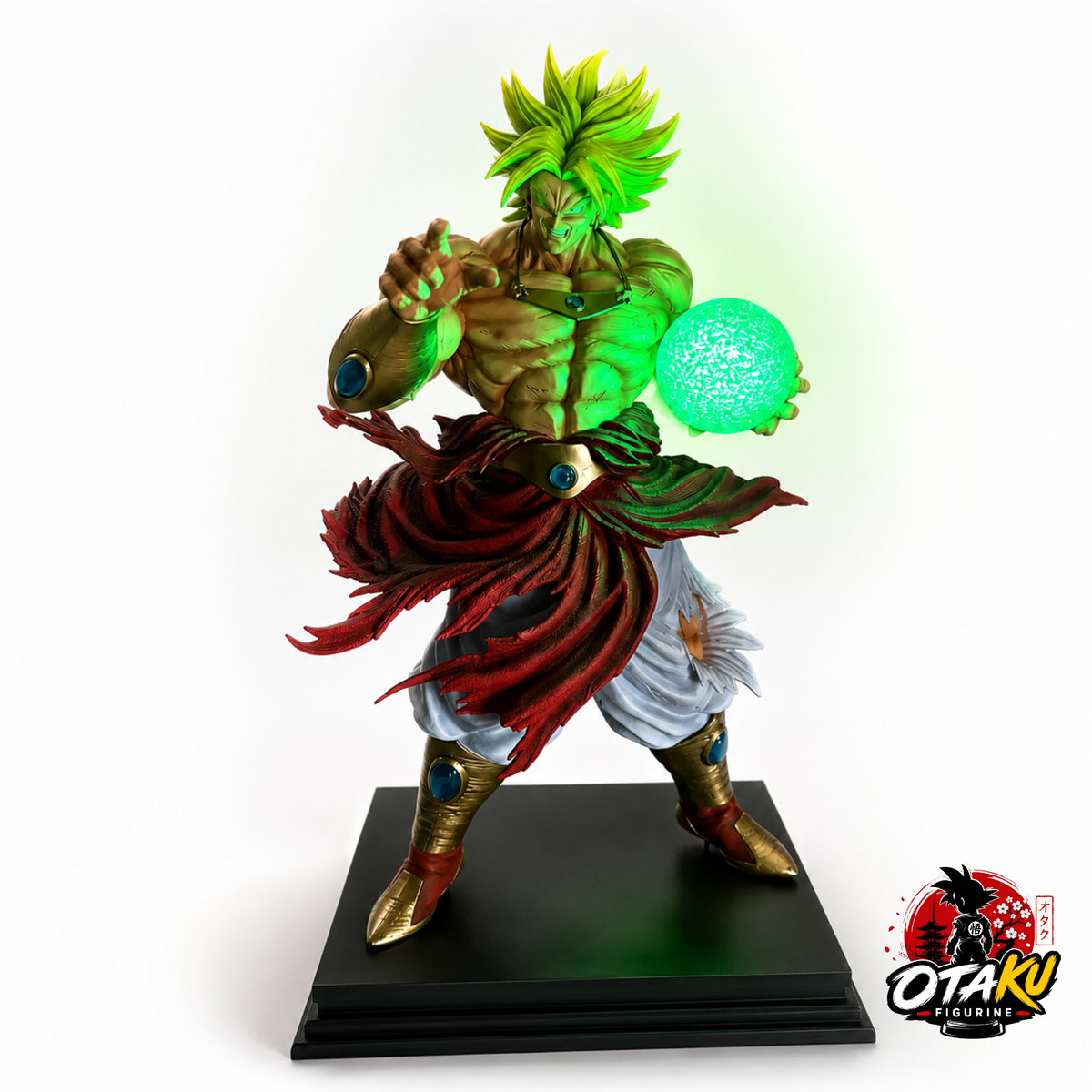 Figurine Dragon Ball Z – Broly Super Saiyan Légendaire Lumineuse 50 cm