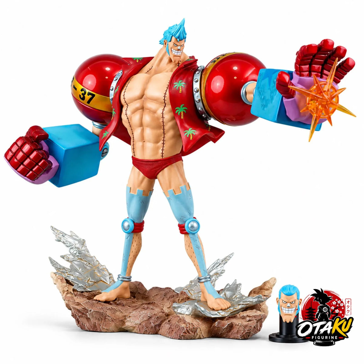 Figurine One Piece™ Franky Radical Beam