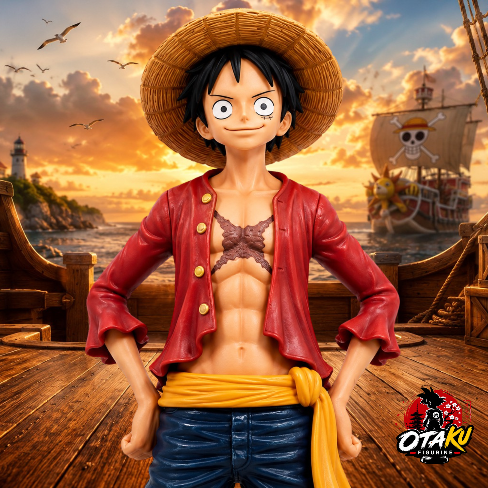 Figurine Monkey D. Luffy 28 cm - One Piece Édition Premium