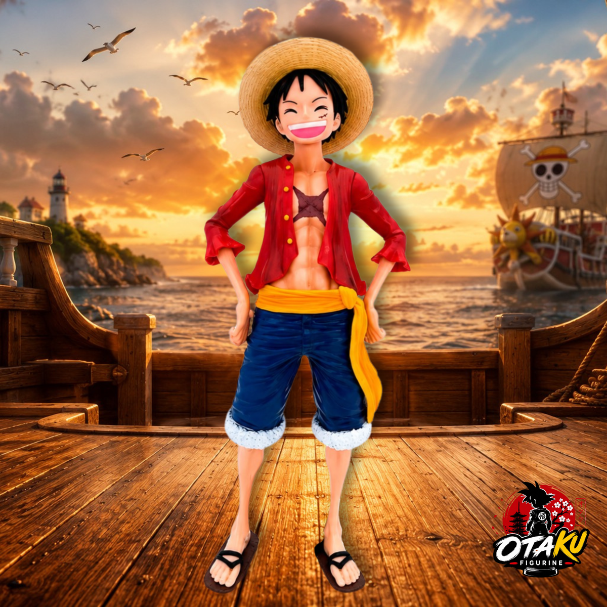 Figurine Monkey D. Luffy 28 cm - One Piece Édition Premium