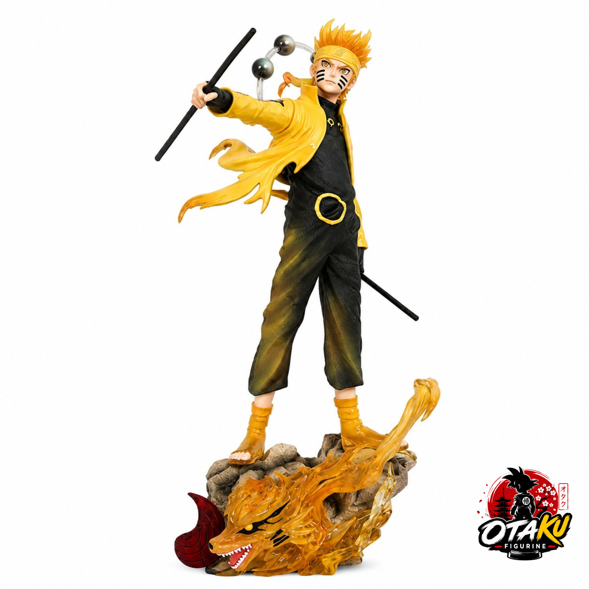 Figurine Naruto Mode Ermite des Six Chemins & Sasuke Rinnegan