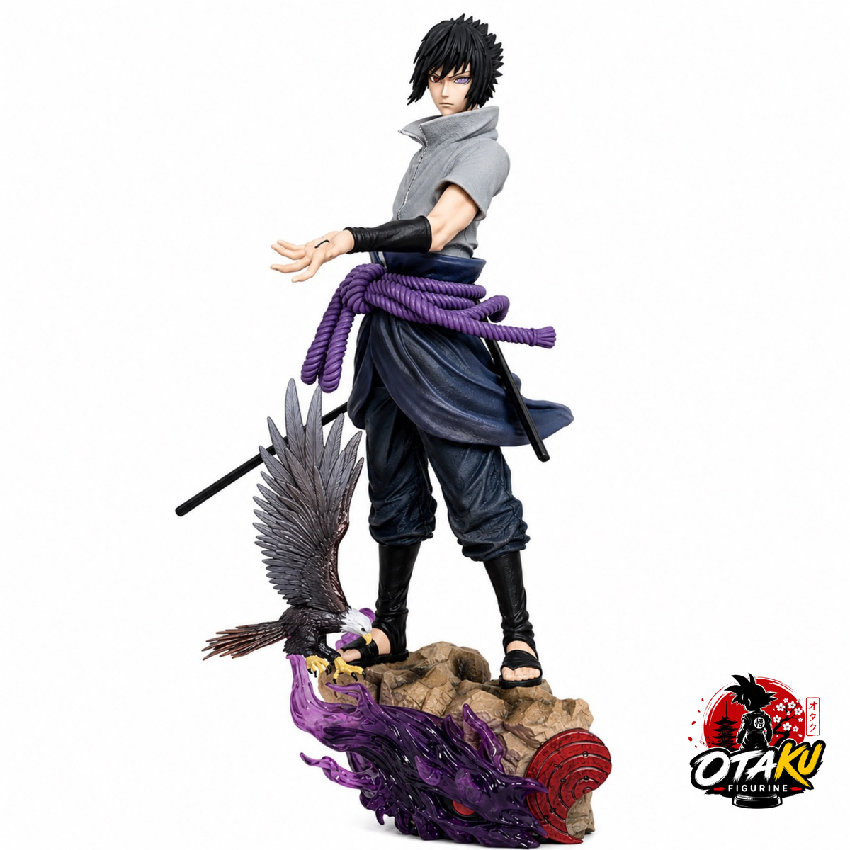 Figurine Naruto Mode Ermite des Six Chemins & Sasuke Rinnegan