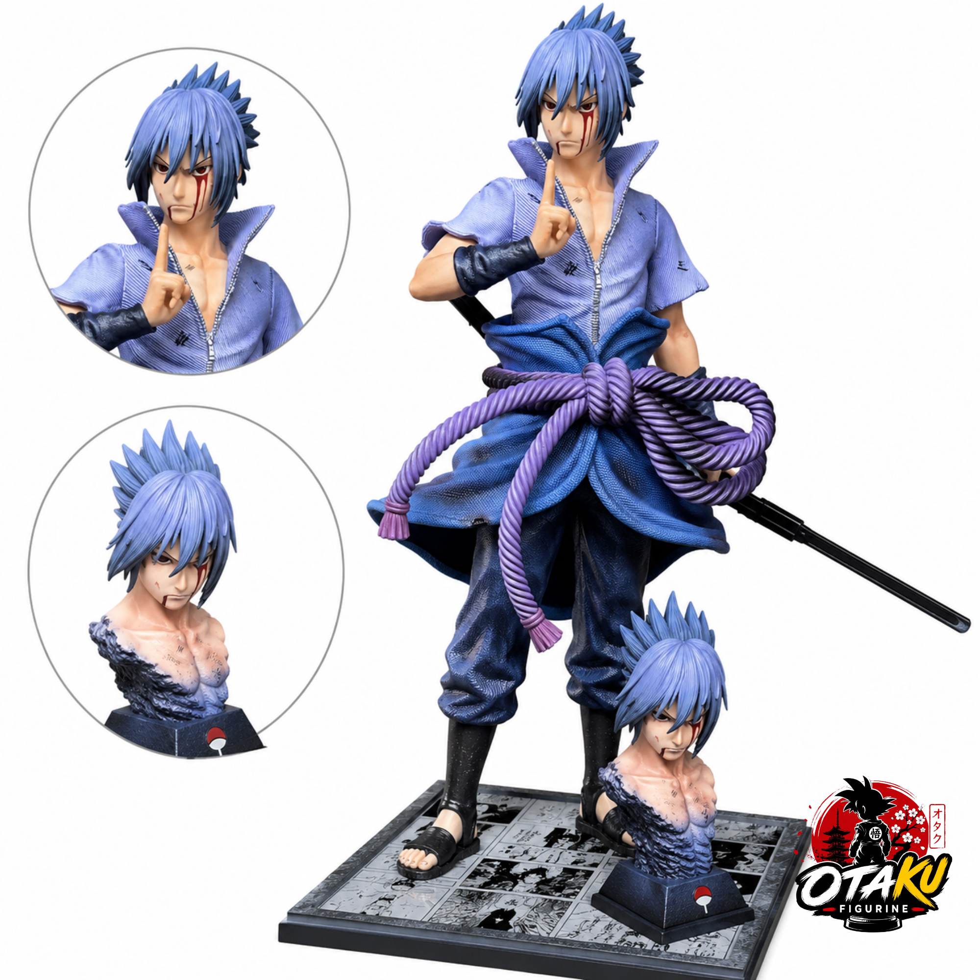 Figurine Naruto Shippuden – Sasuke Uchiha Collector