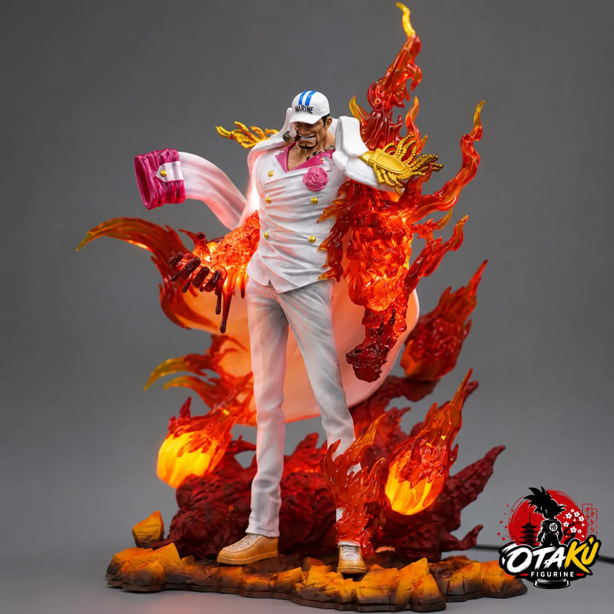Figurine One Piece™ Amiral Akainu Magma Déchaîné