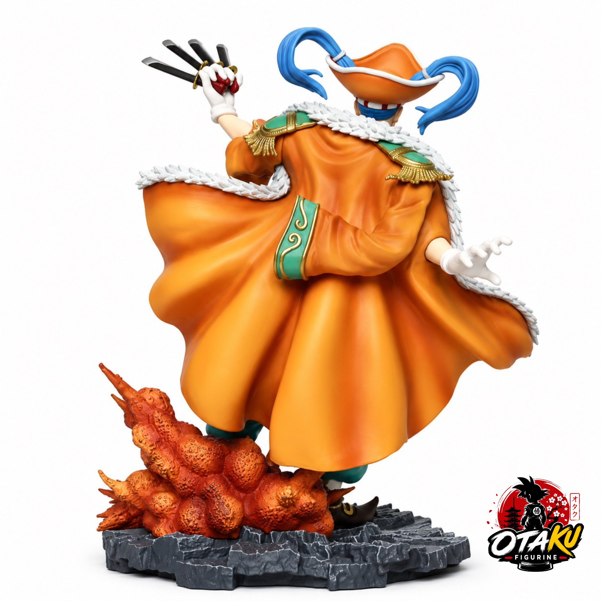 Figurine One Piece Baggy le Clown – Statue Premium