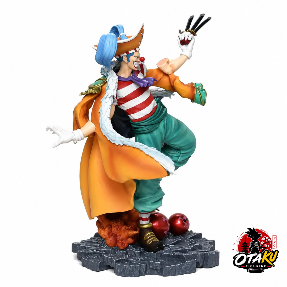Figurine One Piece Baggy le Clown – Statue Premium