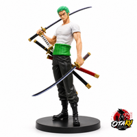Figurine One Piece Roronoa Zoro – East Blue Edition Collector Interchangeable de 25 cm