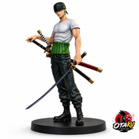 Figurine One Piece Roronoa Zoro – East Blue Edition Collector Interchangeable de 25 cm