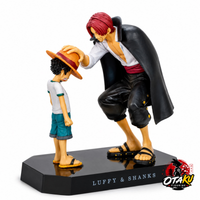 Figurine One Piece Shanks & Luffy Enfant - 18 cm