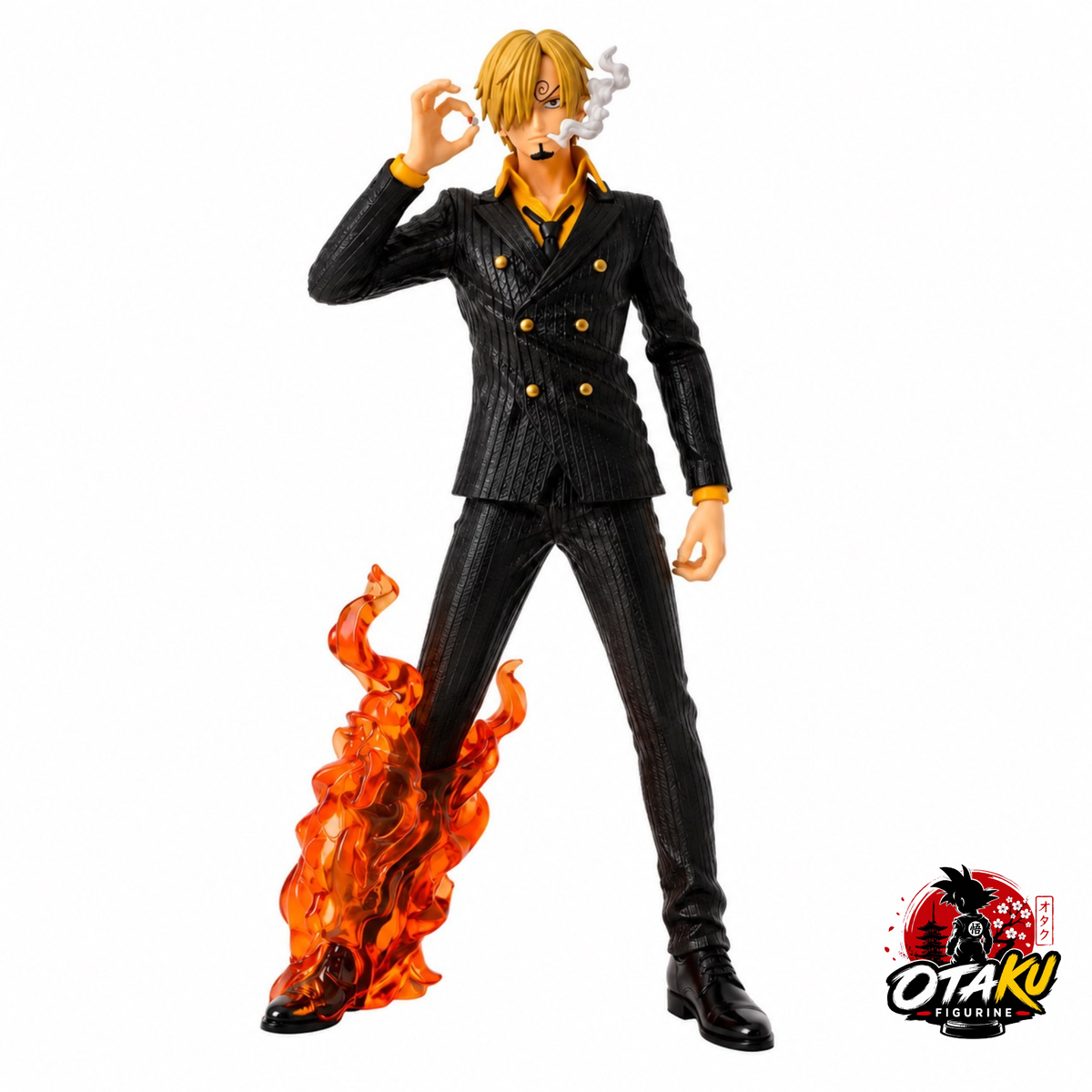 Figurine One Piece™ Sanji Jambe à la Diable Rouge