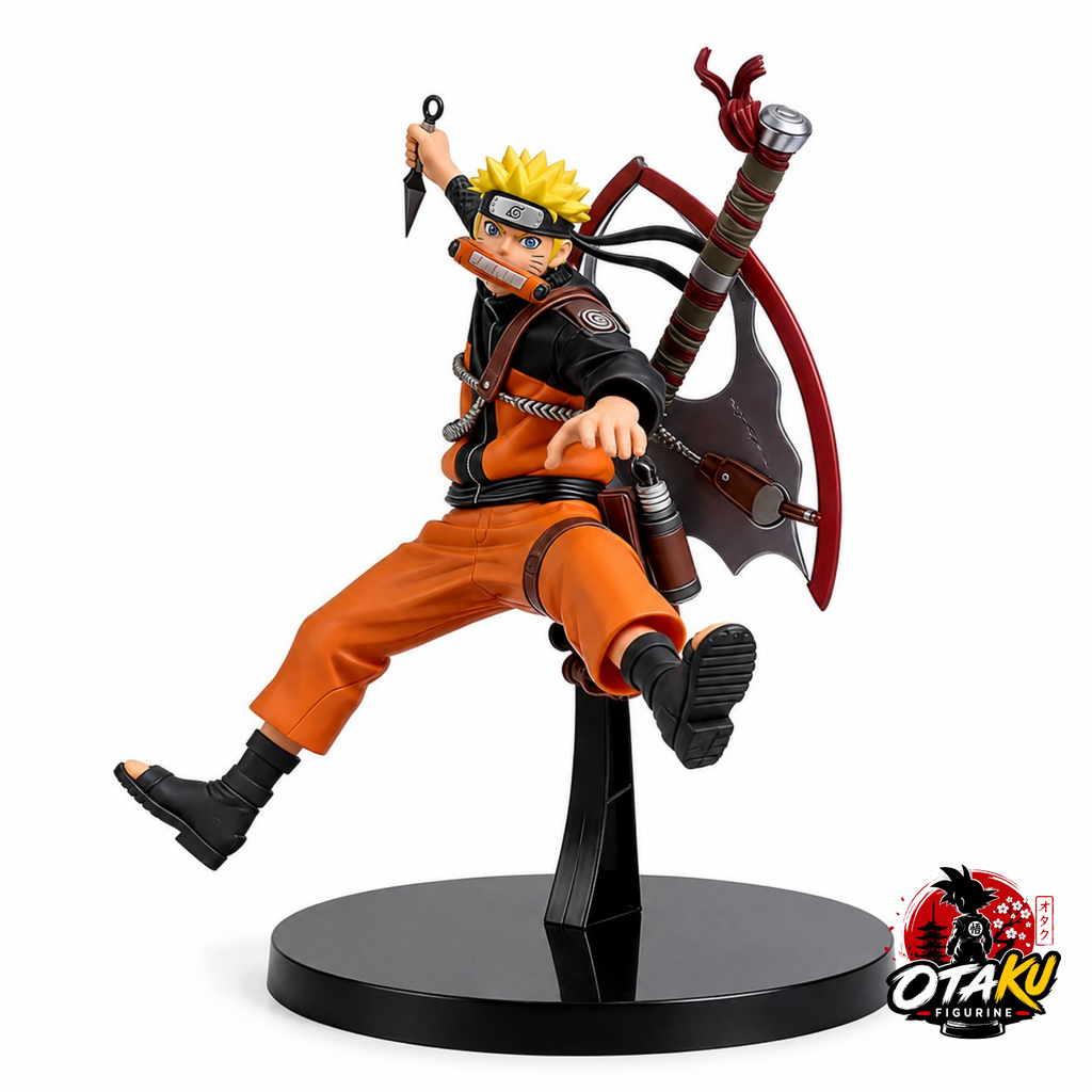 Figurine Naruto Shippuden Naruto Uzumaki - 17 cm Édition Grande Hache