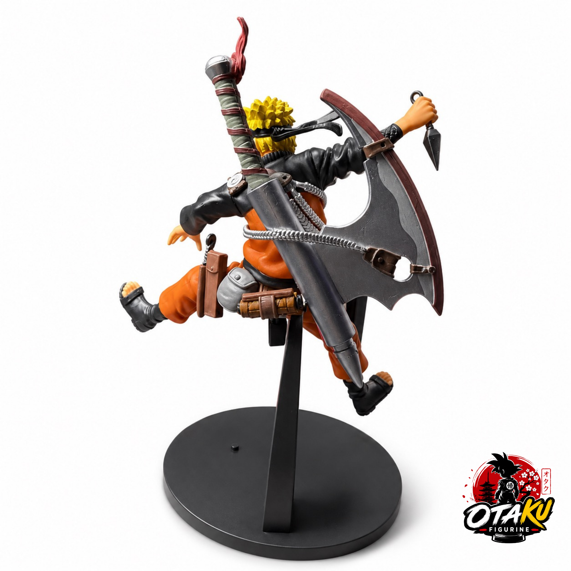 Figurine Naruto Shippuden Naruto Uzumaki - 17 cm Édition Grande Hache