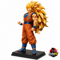 Figurine Collector Dragon Ball Z Son Goku Super Saiyan 3 - 54 cm Édition Collector