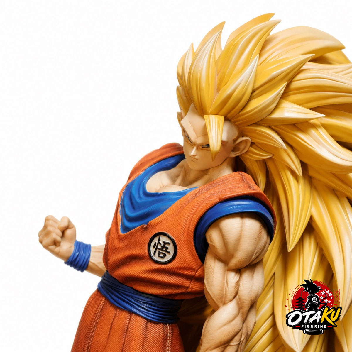 Figurine Collector Dragon Ball Z Son Goku Super Saiyan 3 - 54 cm Édition Collector