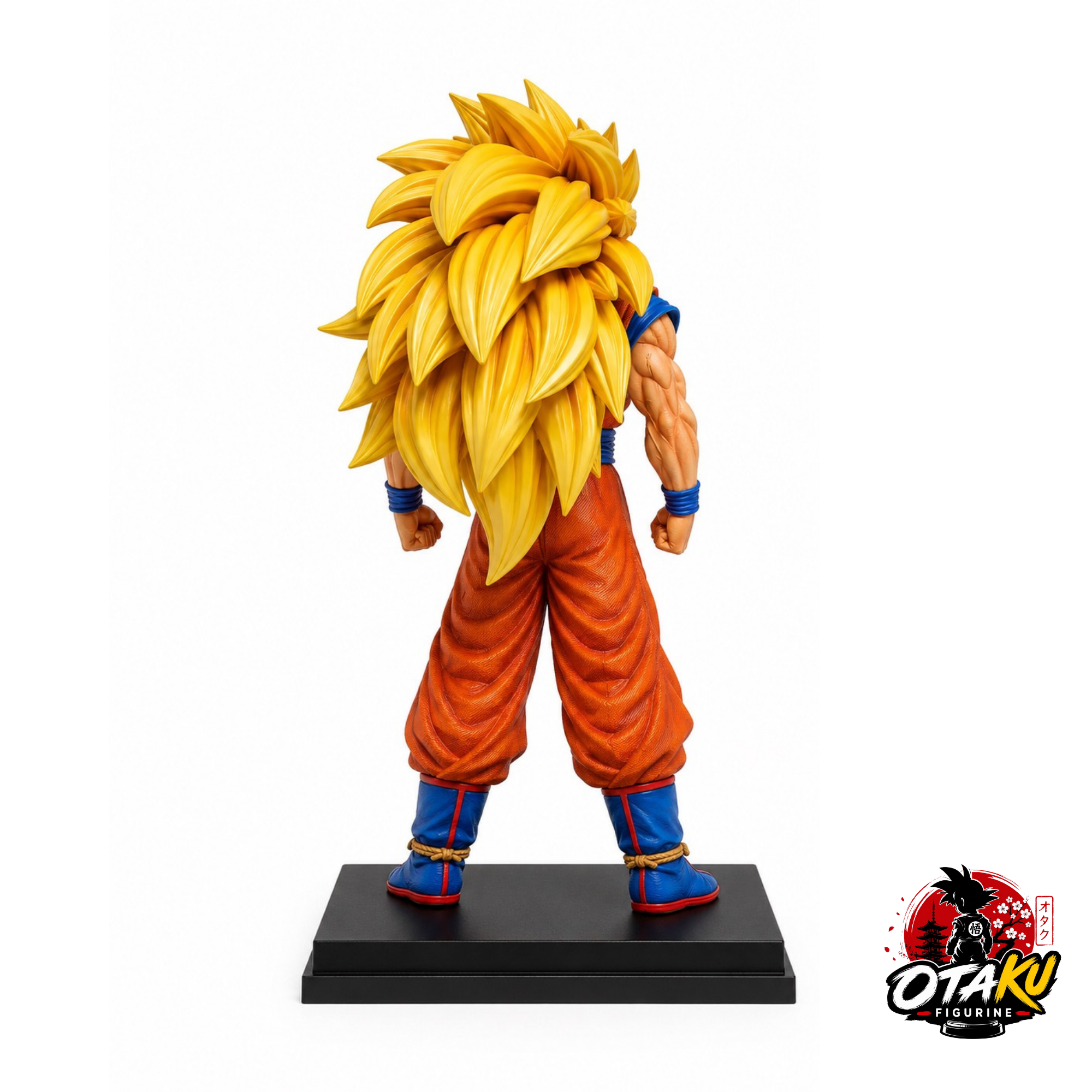 Figurine Collector Dragon Ball Z Son Goku Super Saiyan 3 - 54 cm Édition Collector