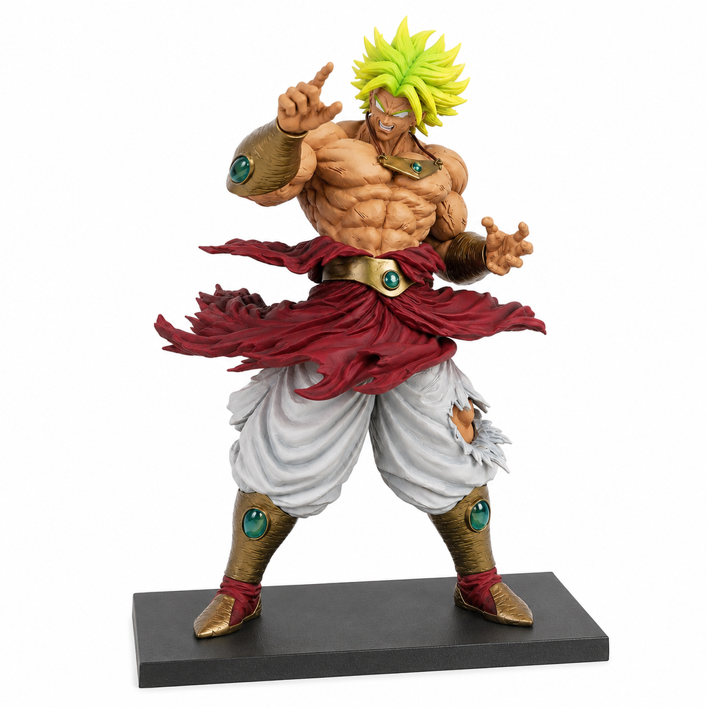 Figurine Dragon Ball Z – Broly Super Saiyan Légendaire Lumineuse 50 cm