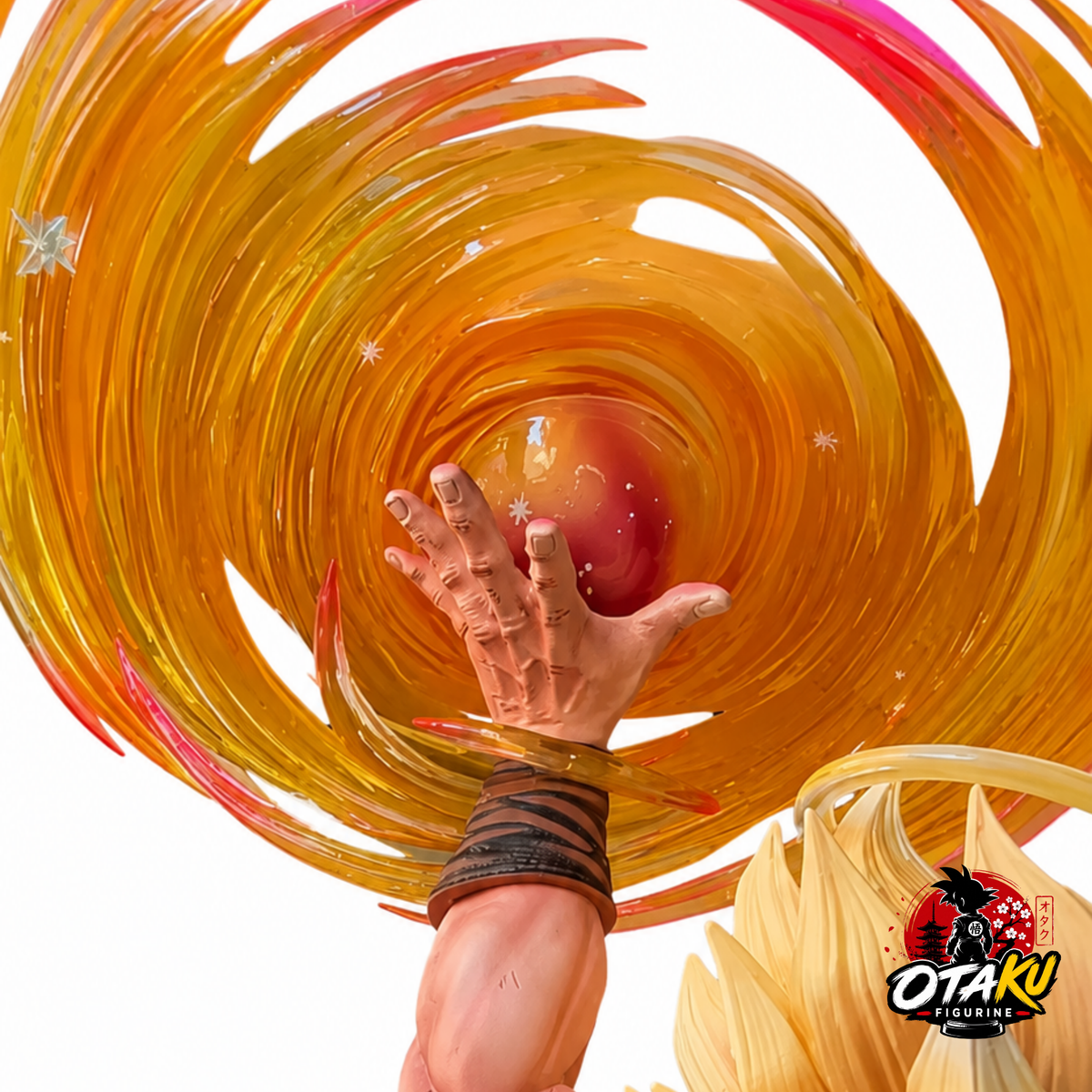 Figurine Dragon Ball Z Gogeta - 45 cm avec 3 Têtes Interchangeables Édition Collector