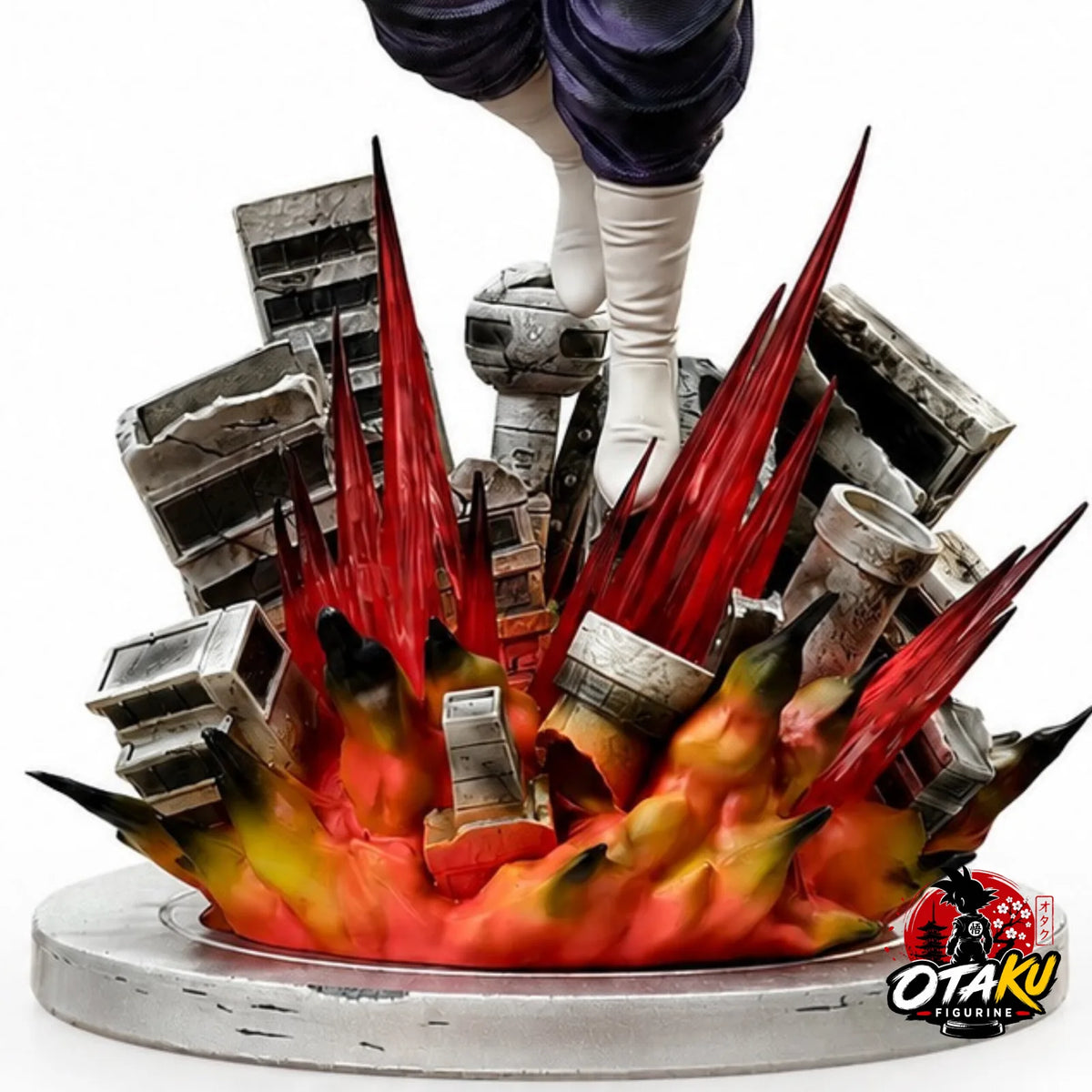 Figurine Goku Black Rosé Socle lumineux - Dragon Ball Z™