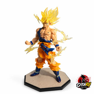 Figurine Son Goku Super Saiyan Aura Électrique - Dragon Ball Z™
