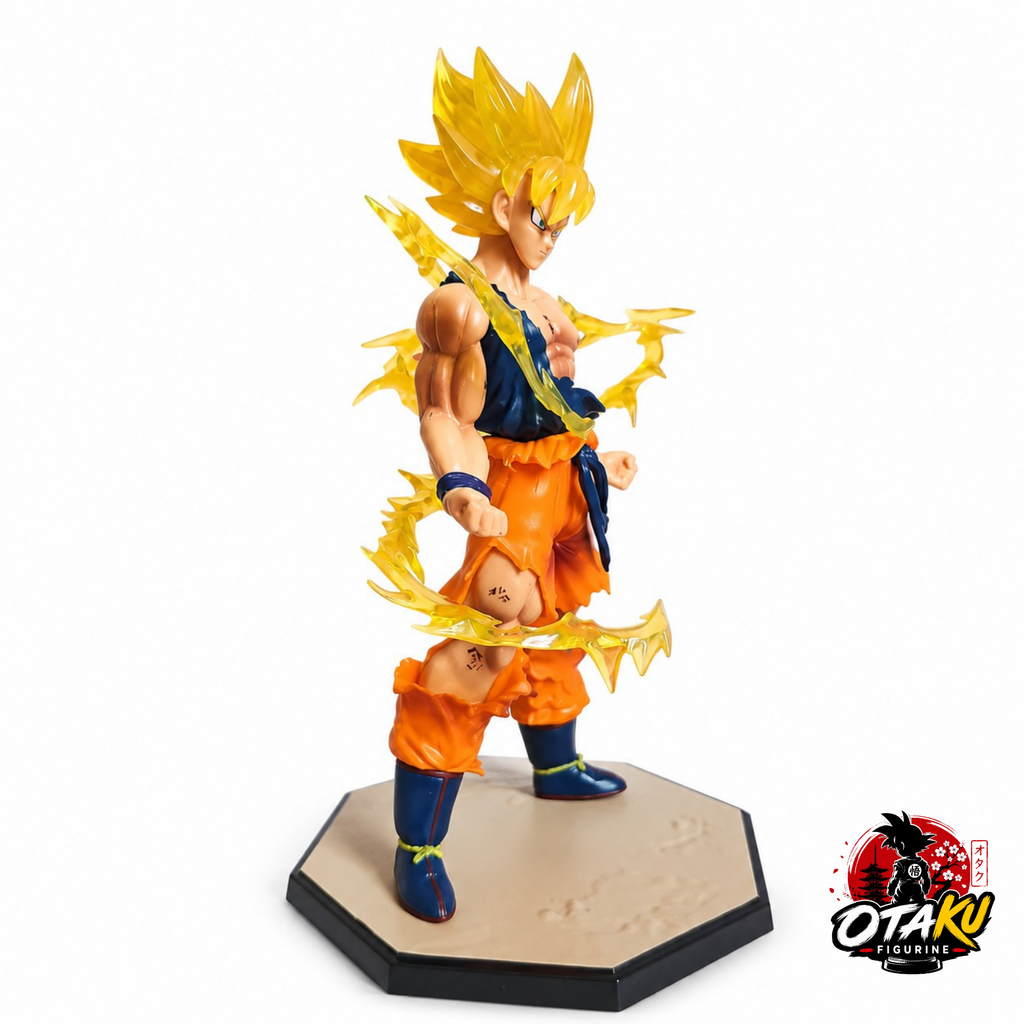 Figurine Dragon Ball Z Son Goku Super Saiyan - 17 cm Effets d'Énergie