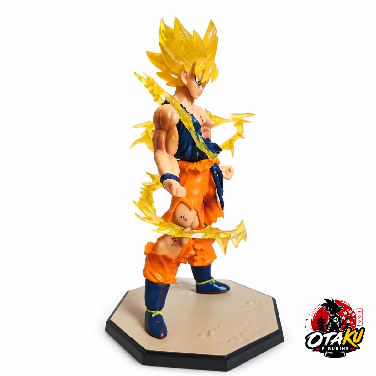 Figurine Son Goku Super Saiyan Aura Électrique - Dragon Ball Z™