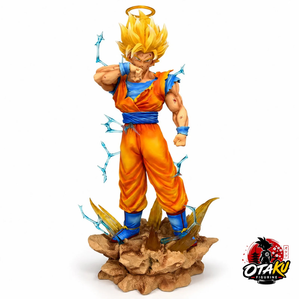 Figurine Son Goku Super Saiyan 2 Aura Électrique - Dragon Ball Z™